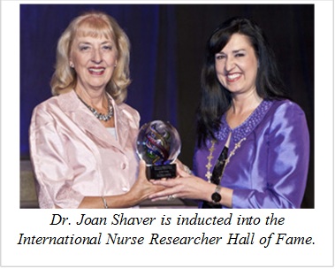 Biz awards - Nurse research group enshrines UA’s Shaver